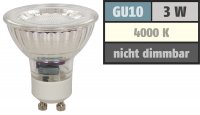 LED Einbaustrahler Timo / 230V / 3W / 250Lumen / Schwenkbar / Bajonettverschluss