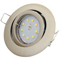 SMD LED Einbaustrahler Timo / 230Volt / 5Watt / 400Lumen / 120&deg; Abstrahlwinkel