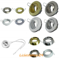 LED Einbaustrahler Jan / 230V / 3W / 250Lumen / Schwenkbar / Aluminium