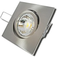 Einbaustrahler Dario / LED Leuchtmittel 230V / 5Watt /...