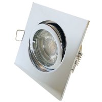 Einbaustrahler Dario / LED Leuchtmittel 230V / 7Watt / 450Lumen / Dimmbar