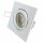 Einbaustrahler Dario LED GU10 dimmbar 7W 450lm 230V schwenkbar