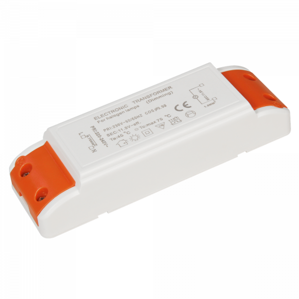 Halogen Trafo 105 W – 12 V, eckig, dimmbar