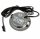 3er Set / Flache LED Einbauspots Lina / 12Volt / 3W / Kabelbaum / Stecker/ Verteilerleiste / LED Trafo / Einbautiefe nur 15mm