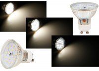 SMD LED Einbaustrahler Sandy / 3 - Stufen Dimmbar per Lichtschalter / 230Volt / 5W / Schwarz