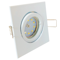 Flacher SMD LED Einbaustrahler Dario / 220Volt / 5Watt LED Lampenmodul / ET=32mm
