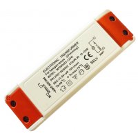 Halogen Trafo 120 W – 12 V, eckig, mit 230 V Zuleitung & Stecker