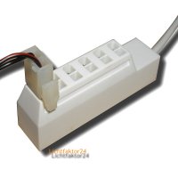 AMP Verteiler / Kupplung für AMP Stecker. Spannung 12Volt - 6 Steckplätze.