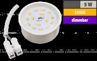 LED-Modul, 5Watt, 400 Lumen, 230Volt, 100% dimmbar, Warmwei&szlig;, 3000Kelvin