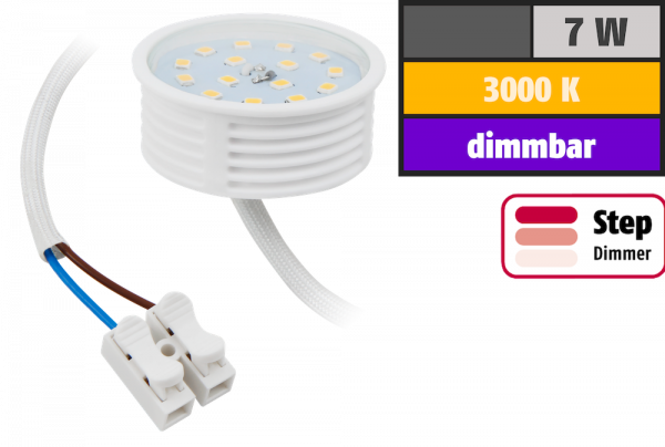 LED Module, 7Watt, 470Lumen, 230Volt, Step dimmbar, WW, 9,90 €