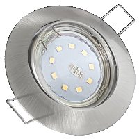 SMD LED Einbaustrahler Jan / 7Watt / 230Volt / 110&deg; Leuchtwinkel / Betrieb ohne Trafo m&ouml;glich.