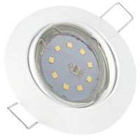 SMD LED Einbaustrahler Jan / 7Watt / 230Volt / 110° Leuchtwinkel / Betrieb ohne Trafo möglich.
