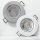 LED Einbaustrahler Tom / 230Volt / 7Watt / Dimmbar / Starr / Silber oder Weiss