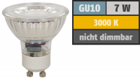 7Watt - IP65 LED Boden Einbaustrahler | Aufbaustrahler | 230Volt | Schwarz