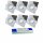12Volt | SMD LED Bad Einbauleuchten IP44 | 3Watt | LED Trafo dabei