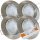 12Volt LED Einbaustrahler Jan | 5Watt | Gu5.3 Sockel | MR16 Fassung | Mit LED Transformator