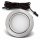Flache LED Möbel Einbauleuchte Milena 12Volt -  3Watt - 180Lumen - Milchglas