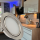 Flache LED Möbel Einbauleuchte Milena 12Volt -  3Watt - 190Lumen - Milchglas