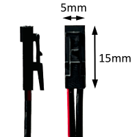 2 Stück - Flache LED Möbel Einbauleuchte Milena 12Volt -  3Watt - 190Lumen - Milchglas