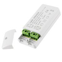 2 Stück Flache LED Möbel-Einbaustrahler Mila  12V - 2,4W - LED Trafo