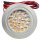 3 Stück Flache LED Möbel Einbaustrahler Mira - 12V - 2,4W - Loch 58 - 60mm