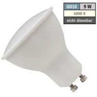 SMD LED Einbaustrahler Tom / 230V / 9Watt / Eckig