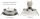 Flacher MCOB LED Einbaustrahler Tomas | 230V | 5W | STEP DIMMBAR | ET=30mm