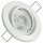 Flacher MCOB LED Einbaustrahler Tomas | 230V | 5W | STEP DIMMBAR | ET=30mm