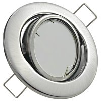 LED Einbaustrahler TOMAS • GU10 6W • 230V • warmweiß • schwenkbar