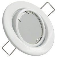 LED Einbaustrahler TOMAS • GU10 6W • 230V • warmweiß • schwenkbar