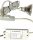 2er Set = 12Volt Bad Einbaustrahler Marina | IP44 | 3W | MCOB LED | inklusive LED Trafo 12Watt