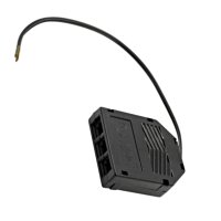 3 Stück Flache LED Möbel Einbaustrahler Mira - 12V - 2,4W - LED Trafo - 230Volt Zuleitung