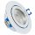 3W LED Bad Einbaustrahler Marina | 12V | IP44 | Rund | Klares Schutzglas | Ohne Transformator