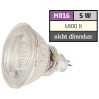 5W LED Bad Einbaustrahler Marina | 12V | IP44 | Rund | Klares Schutzglas | Ohne Transformator
