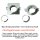 5W LED Bad Einbaustrahler Marin | 12V | IP44 | Eckig | Klares Schutzglas | Ohne Transformator