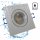 5W LED Bad Einbaustrahler Marin | 12V | IP44 | Eckig | Klares Schutzglas | Ohne Transformator