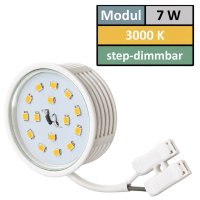 LED Einbaustrahler Marin / 230V / 7W / STEP DIMMBAR / ET = 32mm / IP44