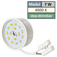 LED Einbaustrahler Marin / 230V / 7W / STEP DIMMBAR / ET = 32mm / IP44