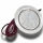 2er Set / Flache LED Einbauspots Lina / 12Volt / 3W / LED Trafo / 230V Netzkabel mit Schnurschalter