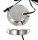 3er Set / Flache LED Einbauspots Lina / 12Volt / 3W/  LED Trafo / 230V Netzkabel mit Schnurschalter