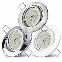 Flacher SMD LED Einbaustrahler Tomas | 230V | 7Watt | ET=30mm