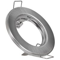 LED Einbaustrahler Tom / 230V / 7Watt / 550Lumen / Silber