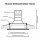LED Einbaustrahler Tom / 230V / 3Watt / 250Lumen / Silber