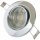 Einbaustrahler Tomas / LED Leuchtmittel 230Volt / 7Watt / 45&deg; Schwenkbar