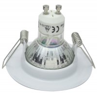 SMD LED Einbaustrahler Tom / 230V / 7Watt / 470Lumen / Weiss