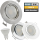 9 Watt LED Einbaustrahler Tomas | 900 Lumen | 230Volt | Gu10 Fassung | IP20