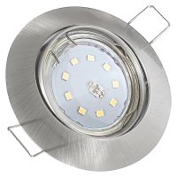 Flacher SMD LED Einbaustrahler Jan / 220Volt / 7Watt LED Lampenmodul / ET=32mm