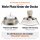LED Einbaustrahler Marina / 230V / 5W / ET = 32mm / IP44 / Milchglas