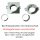 Flacher 5W LED Bad Einbaustrahler Marin 230Volt / IP44 / LED Modul / STEP DIMMBAR