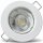 LED Einbaustrahler Tom 5W 230V Neutralweiß 4000K – Edelstahl gebürstet oder Weiß